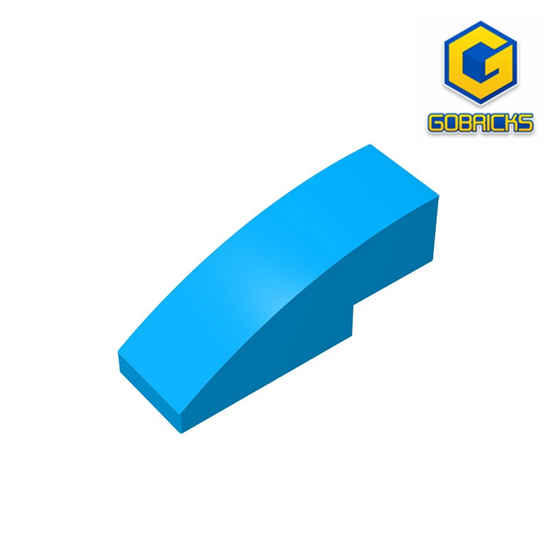 Lego Set Creator - 고브릭스 50950, 10개입, 곡선형 블록 2x1x2/3,